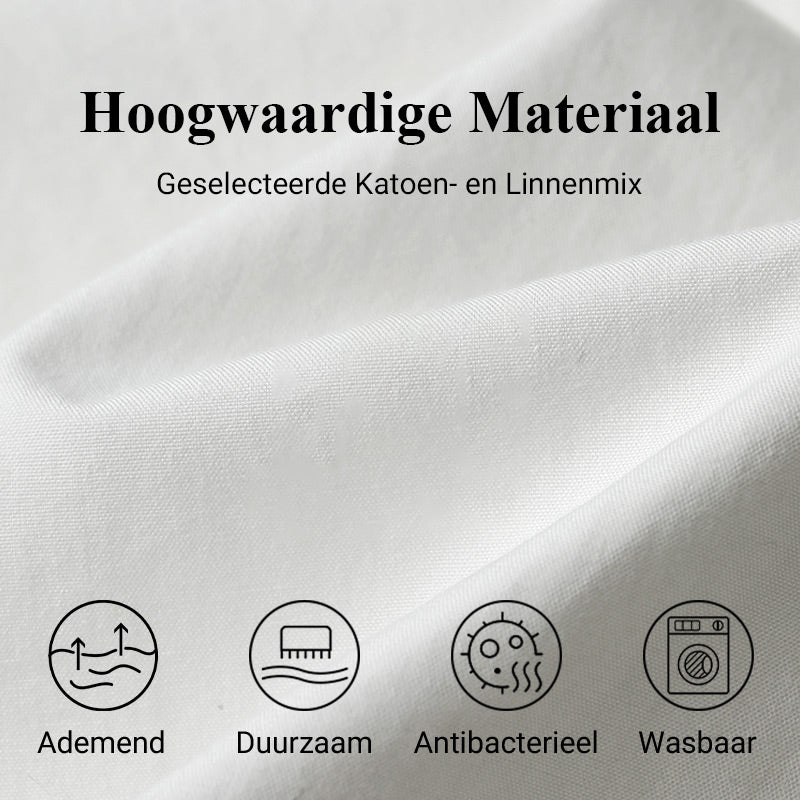 🌷Uitverkoop 49% korting🍀Jurk met ronde hals en botanische print voor dames