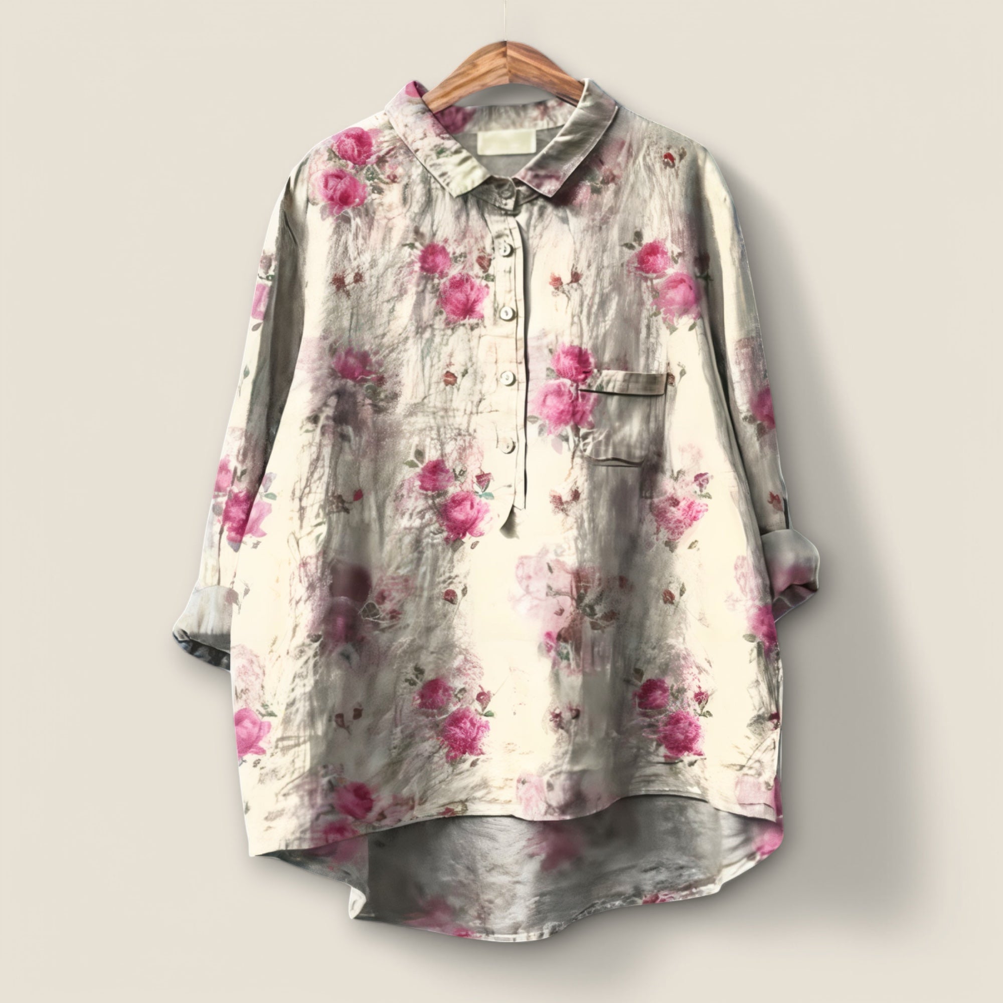 Valentine Paris | Sophia - Chemisier à Imprimé Floral Romantique