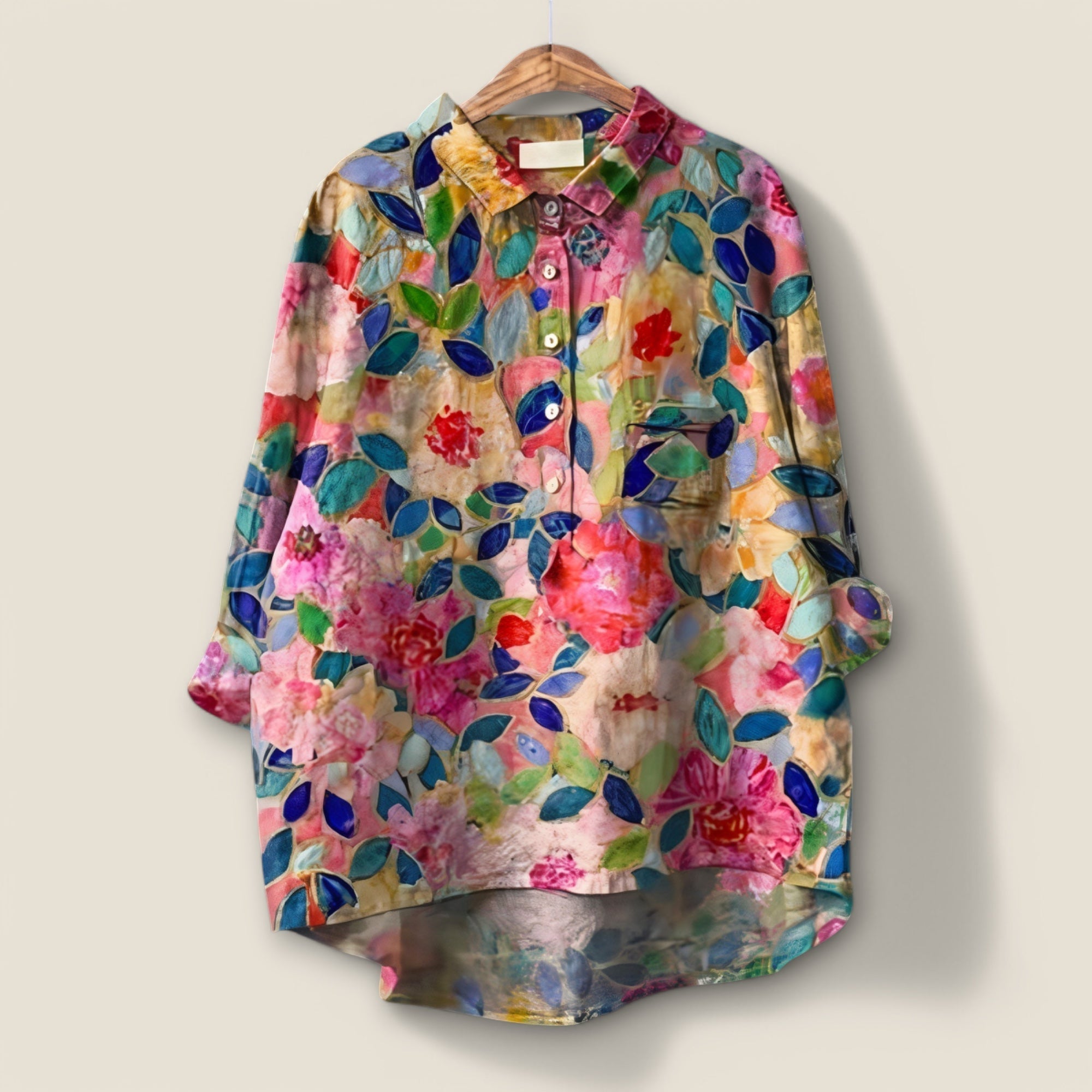 Valentine Paris | Sophia - Chemisier à Imprimé Floral Romantique