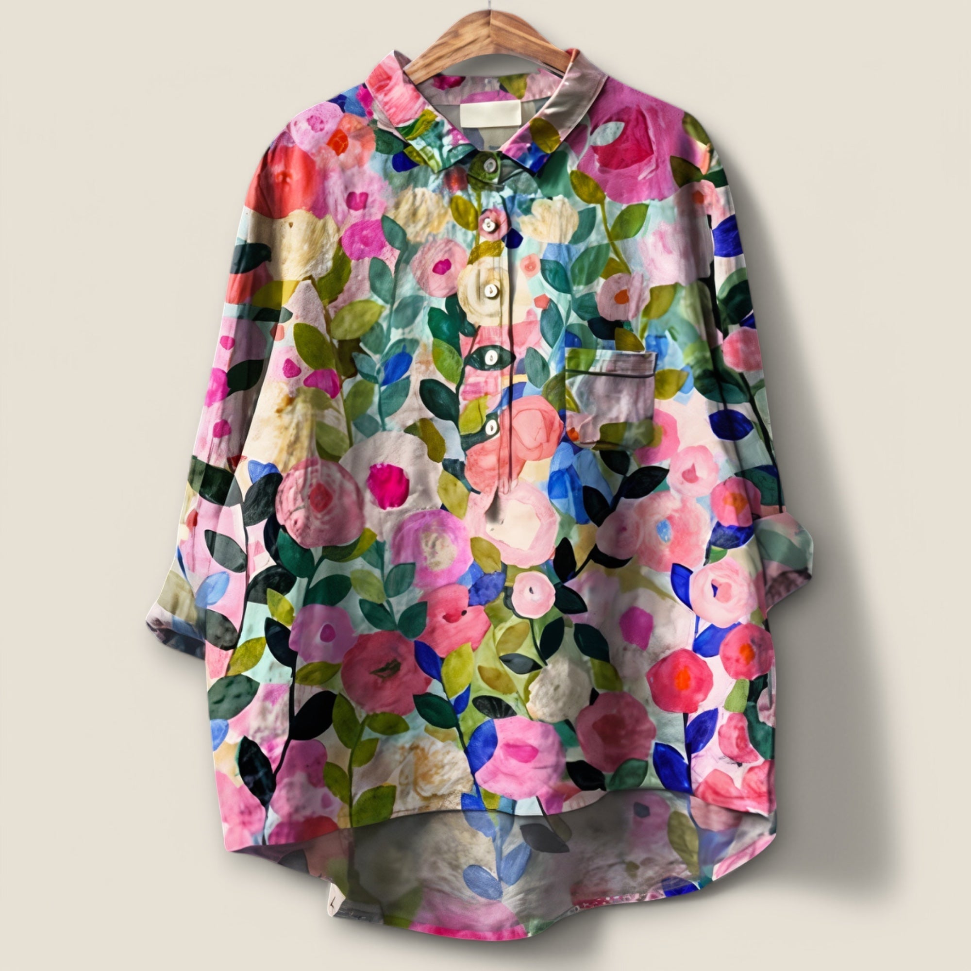 Valentine Paris | Sophia - Chemisier à Imprimé Floral Romantique