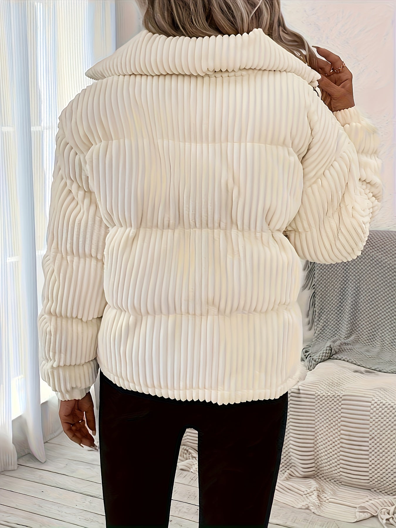 Pantoufle d'hiver à manches longues pour femmes
